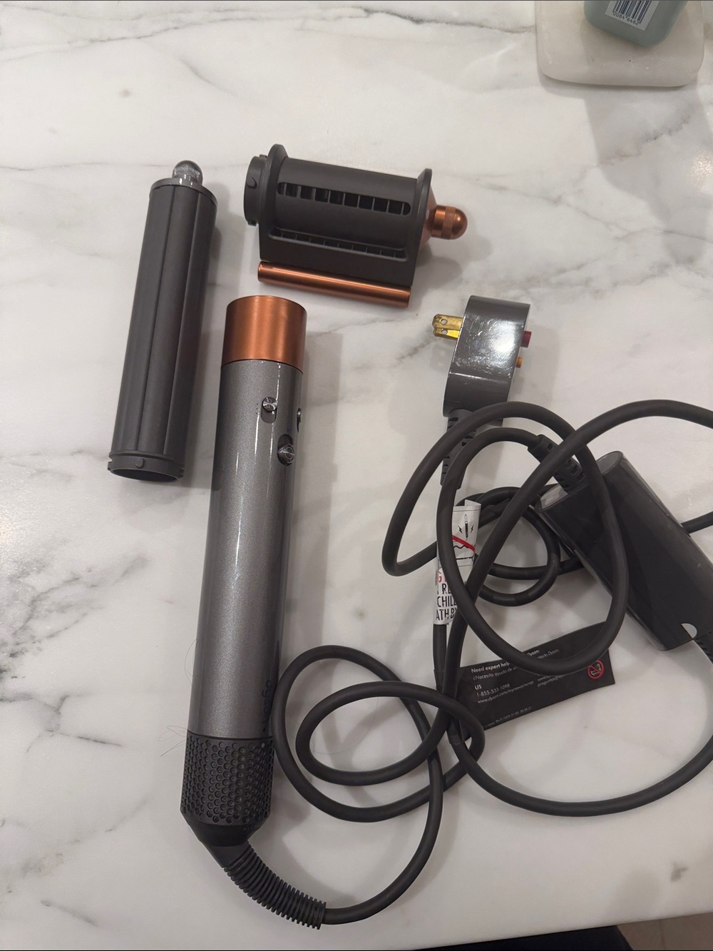 Dyson Gray and Copper Hair Styling Tool (Airwrap)